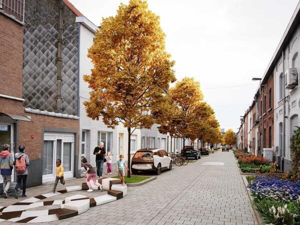 Toekomstbeeld van de Vlierstraat