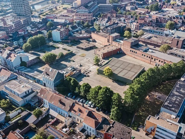 Luchtfoto Fluvius site